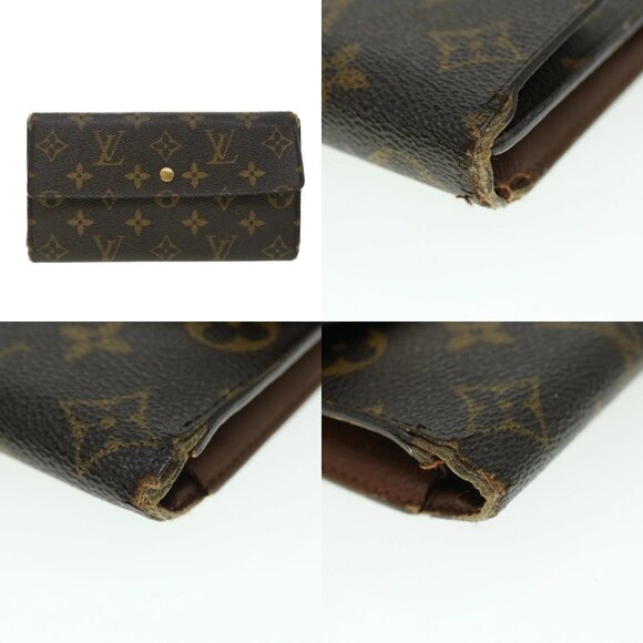 LOUIS VUITTON Monogram Porte Tresol International Wallet M61215 LV Auth 52466 - Picture 14 of 14